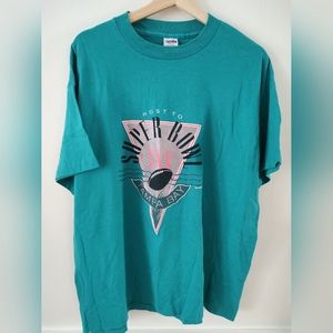 Vintage 90's NFL Super Bowl XXV New York Giants Buffalo Bills T Shirt Size XL